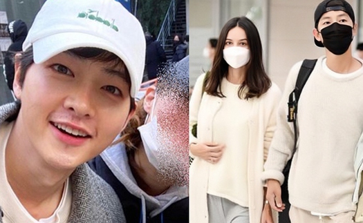 Song Joong Ki lần đầu lộ diện sau khi công bố kết hôn, biểu cảm của chàng rể mới thành tâm điểm