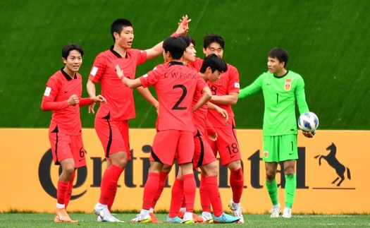 U20 Trung Quốc buộc U20 Hàn Quốc phải đá hiệp phụ ở tứ kết U20 châu Á 2023