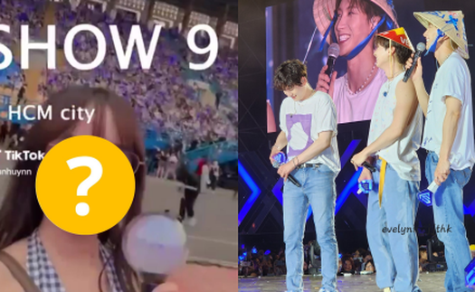 Tranh cãi YouTuber nổi tiếng cầm lightstick BTS vào show Super Junior: Vô ý hay thích chơi nổi?