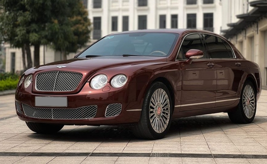 Chiếc Bentley Flying Spur biểu tượng quyền lực của đại gia Việt một thời này bán lại chỉ hơn 1,2 tỷ đồng, ngang ‘xe doanh nhân’ phổ thông Camry