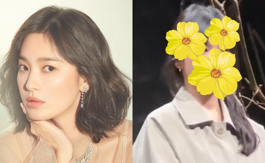 Song Hye Kyo biểu cảm dễ thương như con gái 18 khiến netizen phấn khích