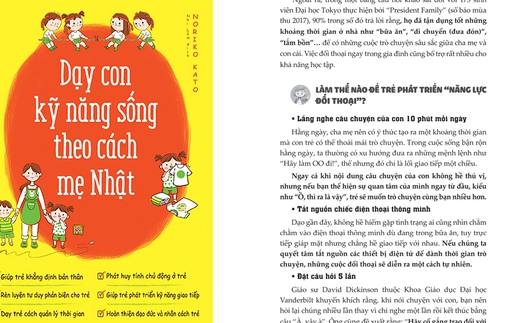 'Dạy con kỹ năng sống theo cách mẹ Nhật' - Cuốn sách khiến nhiều cha mẹ ngỡ ngàng: Hóa ra, đến cái cù lét còn có tác dụng giáo dục!