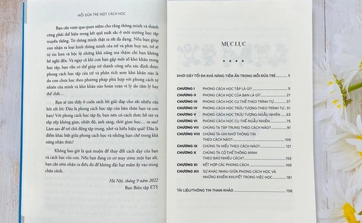 "Mỗi đứa trẻ một cách học" - Cuốn sách giúp cha mẹ bình tĩnh mỗi khi con bị điểm thấp và tìm ra đâu là thế mạnh của con