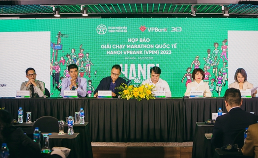 10.000 VĐV tham dự giải chạy VPBank Hanoi International Marathon 2023