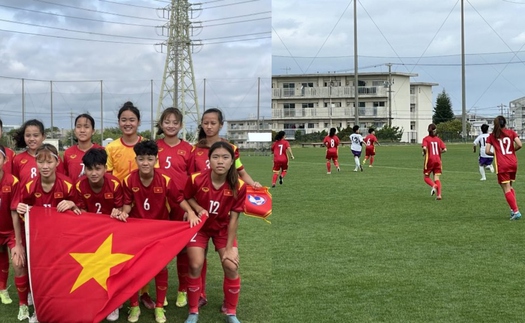 U17 Việt Nam ghi 10 bàn vào lưới đội bóng Nhật Bản, gây bất ngờ cực lớn ở giải quốc tế