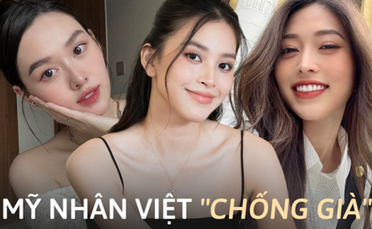 Bí quyết 'chống già' của Hoa và Á hậu Việt: Tiểu Vy dùng mặt nạ ngừa lão hoá, Phương Nga khen nức nở chai serum 'quốc dân'