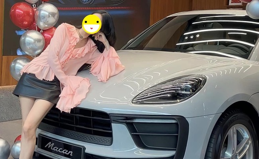 Bà chủ shop ở Hà Nội "tậu" chiếc Porsche thứ 2 trong vòng một năm, choáng với lý do chi ra cả chục tỷ 