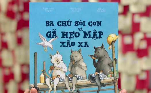 "Ba chú sói con và gã heo mập xấu xa" - Cuốn truyện thú vị mà bố mẹ có thể tặng con, điều trái ngược giúp ta học được sự tử tế