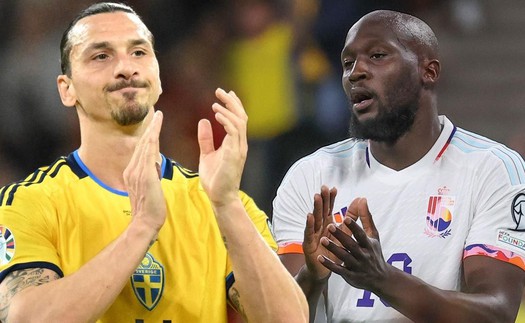 Lukaku lập hat-trick cho tuyển Bỉ, phá hỏng ngày vui của Ibrahimovic