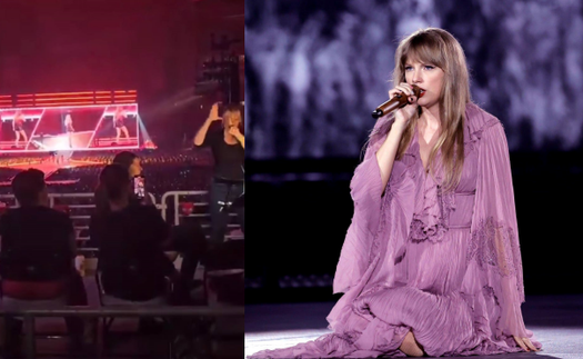 Ấm lòng concert của Taylor Swift: Fan khuyết tật được chăm sóc tinh tế, bác bảo vệ xem say mê... quên luôn nhiệm vụ