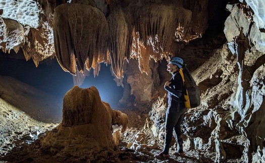 Phát hiện hơn 3 km hang động tuyệt đẹp, còn nguyên sơ ở Quảng Bình