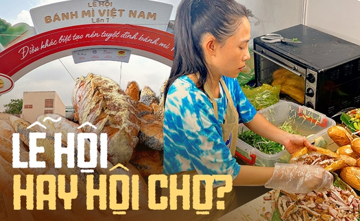 Lễ hội bánh mì Việt Nam khiến nhiều người tranh thủ giờ nghỉ trưa đến tham dự nhưng lại tặc lưỡi vì “giá cao, chưa được thỏa mãn”?