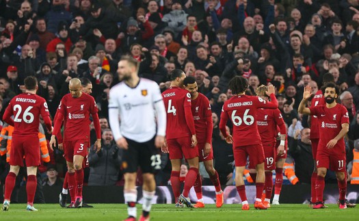 MU nhận trận thua lịch sử trước Liverpool, bị CĐV so sánh với 'thảm họa Munich'