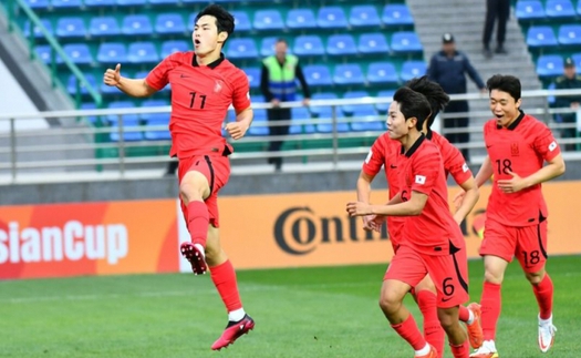 Thắng dễ U20 Jordan, U20 Hàn Quốc cầm chắc tấm vé vào tứ kết