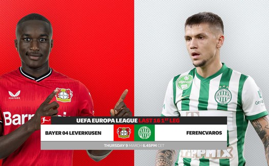 Nhận định, soi kèo Bayer Leverkusen vs Ferencvaros (0h45, 10/3), Europa League vòng 1/8