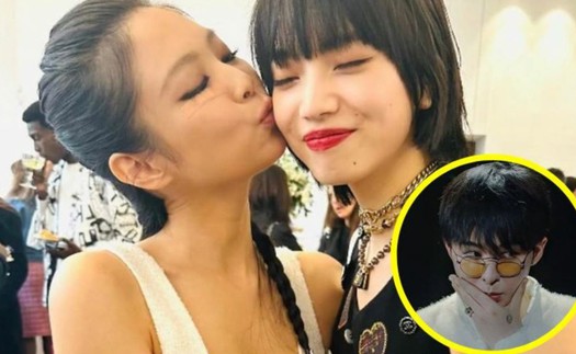 Jennie và Komatsu Nana đọ sắc cực gắt, "thơm" nhau tình cảm nhưng G-Dragon bỗng bị réo gọi?