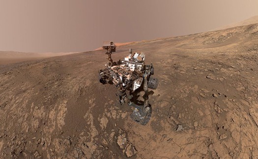 NASA: Xe tự hành Curiosity lần đầu chụp được ảnh tia Mặt Trời trên Sao Hỏa