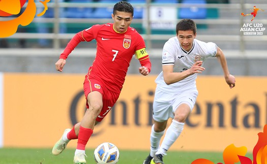 U20 Trung Quốc kém điểm U20 Việt Nam vẫn vào tứ kết U20 Châu Á