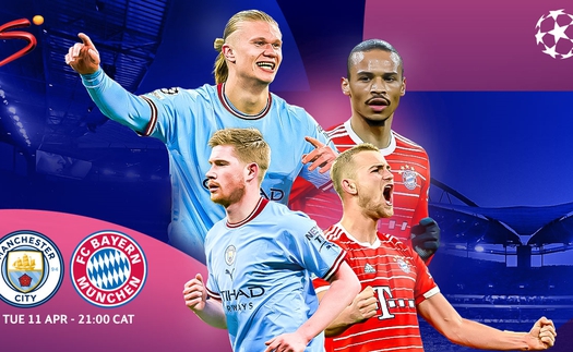 Lịch thi đấu bóng đá hôm nay 11/4: Man City vs Bayern, Benfica vs Inter