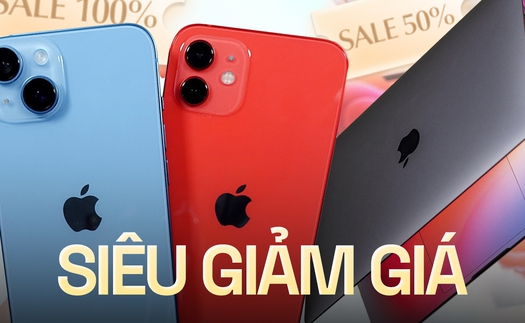 iPhone, MacBook tại Việt Nam giảm sâu không thấy đáy, có sản phẩm giảm hơn 10 triệu đồng