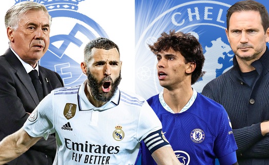 Lịch thi đấu bóng đá hôm nay 12/4: Real Madrid đấu Chelsea