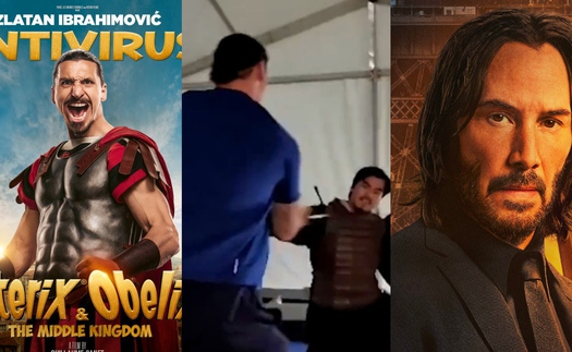 Ibrahimovic trổ tài võ thuật đáng kinh ngạc, fan nằng nặc yêu cầu tham gia John Wick