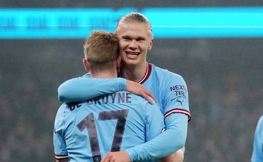 Video bàn thắng Man City 3-1 Leicester: 'Quái vật' Haaland lập cú đúp, Man City thuận lợi giành 3 điểm