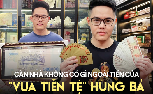 Căn biệt thự kim tiền của 'vua tiền tệ' Hùng Bá: Tiền ‘dát’ từ ngoài cổng, choáng ngợp nhất là BST tiền cổ có loạt seri quý hiếm trị giá hơn 10 tỷ đồng