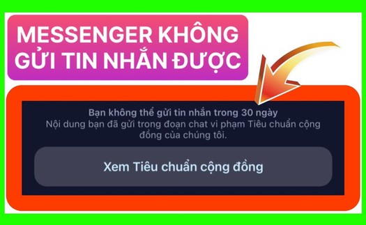 Người dùng Facebook Việt Nam kêu trời vì bỗng nhiên bị khóa Messenger