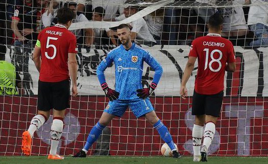 Maguire và De Gea liên tiếp sai lầm, MU thua tức tưởi Sevilla, dừng bước tại tứ kết Europa League