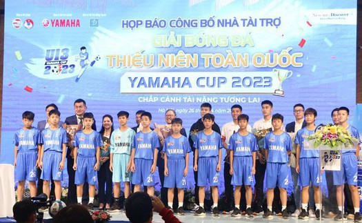 Giải bóng đá thiếu niên U13 toàn quốc Yamaha Cup 2023 lập kỷ lục