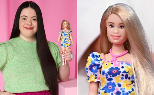 Búp bê Barbie mắc hội chứng Down đầu tiên được ra mắt, giá bán 11 đô la 