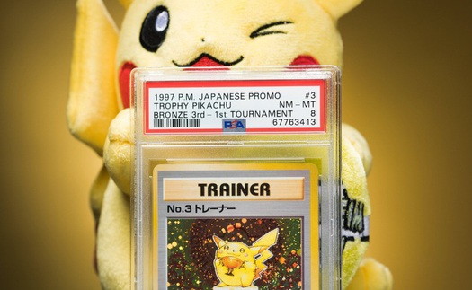 Thẻ Pikachu siêu hiếm được bán với giá hơn 7 tỷ, chỉ có bốn phiên bản trên toàn thế giới