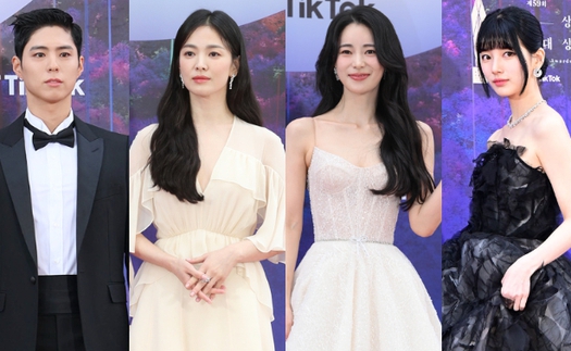 Siêu thảm đỏ Baeksang 2023: Đại mỹ nhân Song Hye Kyo giá đáo so kè 'ác nữ' Lim Ji Yeon, Suzy và Park Bo Gum tương tác kỳ lạ