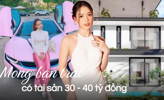 Nữ MC từng phát ngôn ‘muốn kiếm bạn trai tài khoản ít nhất 30, 40 tỷ đồng’ giàu cỡ nào trước khi tìm được ‘nửa kia’