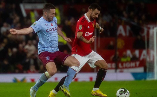 K+ trực tiếp MU vs Aston Villa (20h00 hôm nay), xem trực tiếp bóng đá Anh