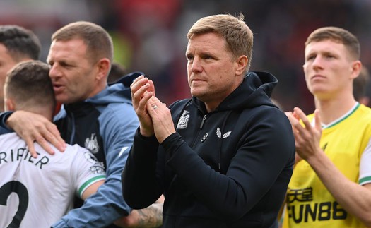 Newcastle hạ MU vươn lên thứ 3: Bản vẽ dần hoàn thiện của Eddie Howe