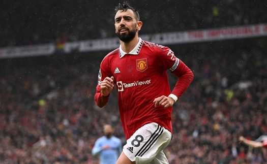 Bruno Fernandes ghi bàn duy nhất , MU thắng nhọc Aston Villa, giữ vững vị trí trong top 4