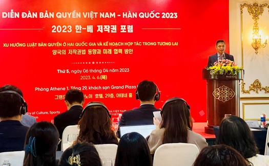 Việt Nam - Hàn Quốc thúc đẩy thực thi bảo vệ quyền tác giả