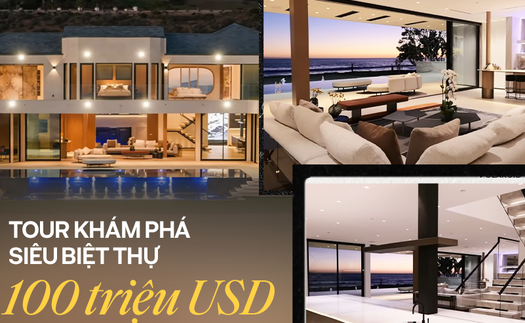 Siêu biệt thự trị giá hơn 100 triệu USD bên bờ biển Malibu, California: Lộng lẫy đến choáng ngợp, nội thất sang xịn đúng kiểu 'đỉnh của chóp'