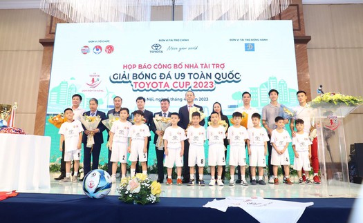 Giải bóng đá U9 toàn quốc được gia hạn tài trợ