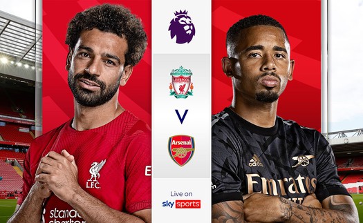 Lịch thi đấu bóng đá hôm nay 9/4: Đại chiến Liverpool vs Arsenal