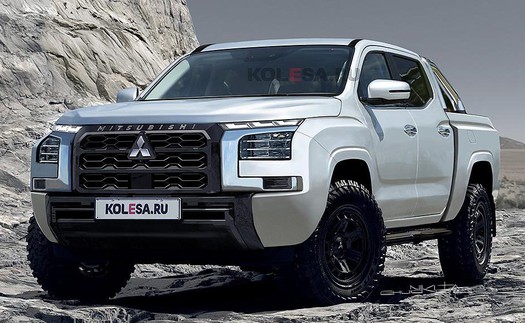 Mitsubishi Triton 2024 đầu tiên lộ diện trên đường: Lược nhiều chi tiết so với concept, sớm về Việt Nam đấu Ranger