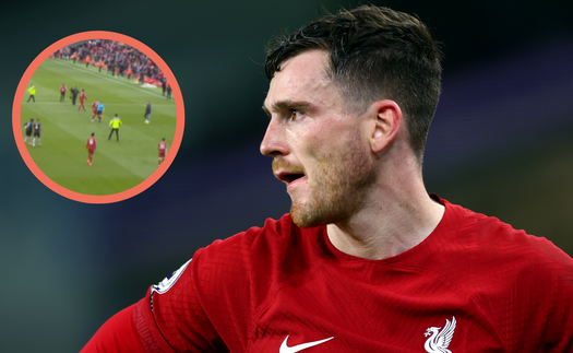 Sốc: Hậu vệ Liverpool tố trọng tài đánh cùi chỏ trong trận cầu kịch tính với Arsenal