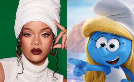 Rihanna lồng tiếng cho Tí cô nương trong 'The Smurfs': Việc của mình là làm việc chăm chỉ nhất có thể