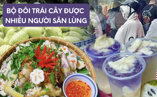 Cơn sốt trà mãng cầu và gỏi măng cụt đang càn quét khắp mọi nơi, đến nỗi đi chợ không còn trái chín mà mua 