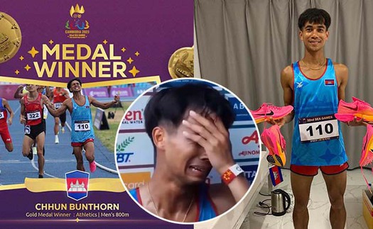 VĐV mồ côi giành HCV lịch sử SEA Games khóc nức nở: ‘Nếu bố mẹ tôi còn sống, không biết họ sẽ hạnh phúc nhường nào’ 