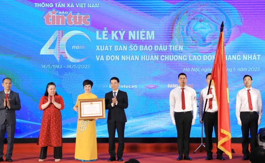 Báo Tin tức kỷ niệm 40 năm Ngày xuất bản số đầu tiên