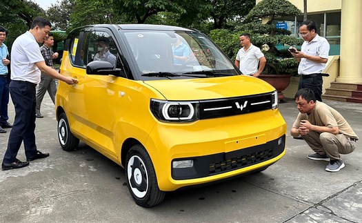 Wuling HongGuang MiniEV lần đầu lộ diện tại Việt Nam: Ra mắt muộn nhất tháng 6, nếu giá tốt dễ chạy đầy đường 