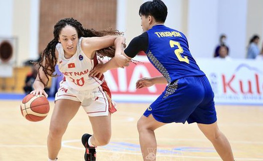 Ngôi sao dự WNBA Draft tỏa sáng, ĐT bóng rổ nữ Việt Nam vẫn không có huy chương nội dung 5x5